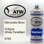 Preview: Mercedes-Benz, Antigua White Perleffekt, 9785: 400ml Sprühdose, von ATW Autoteile West.